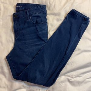 Old Navy Rockstar 24/7 Jeggings in Blue